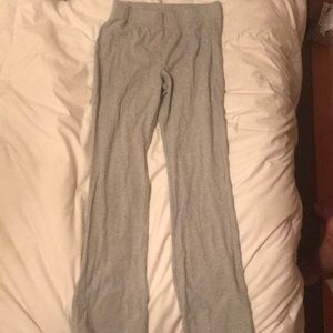 Gray exercise comfy kid pants